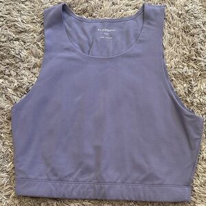 REI Purple Crop Top